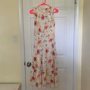 Gap floral maxi dress
